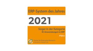 APplus ist ERP System des Jahres für KI-Anwendungen